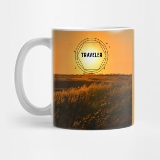 Traveler-Field sunset edition Mug